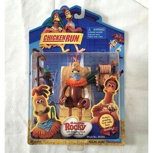 Playmates Chicken Run Rocky Figure 2000 Vintage New In Package